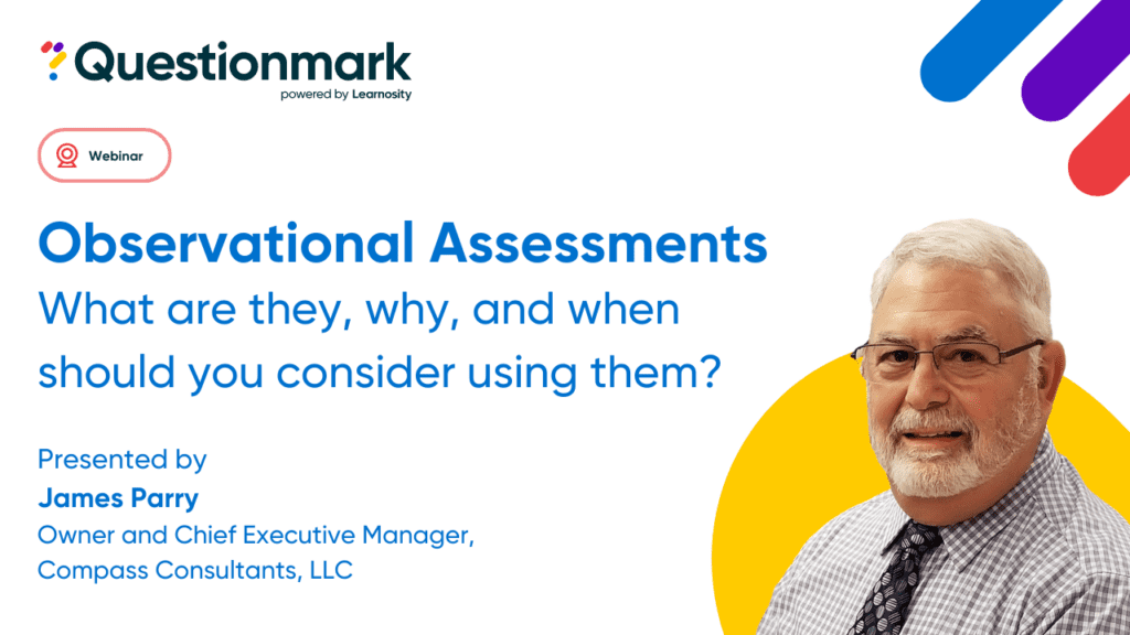 Observational assessments webinar